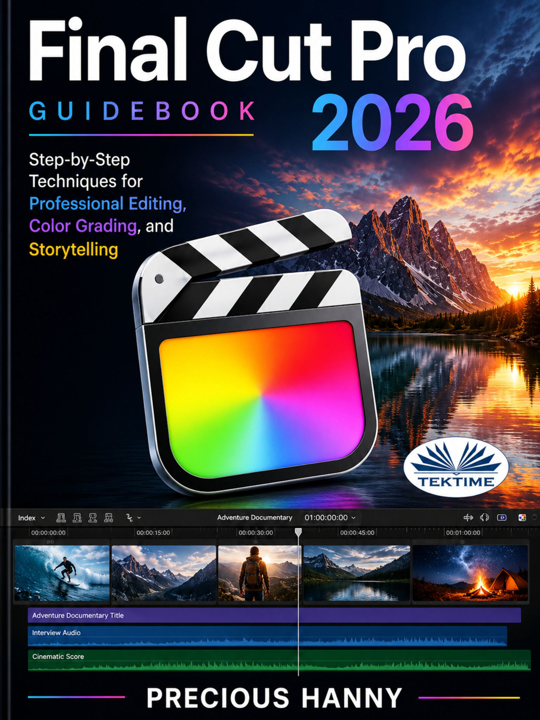 Final Cut Pro 2026 Guidebook : Step-By-Step Techniques For Professional Editing, Color Grading, and Storytelling