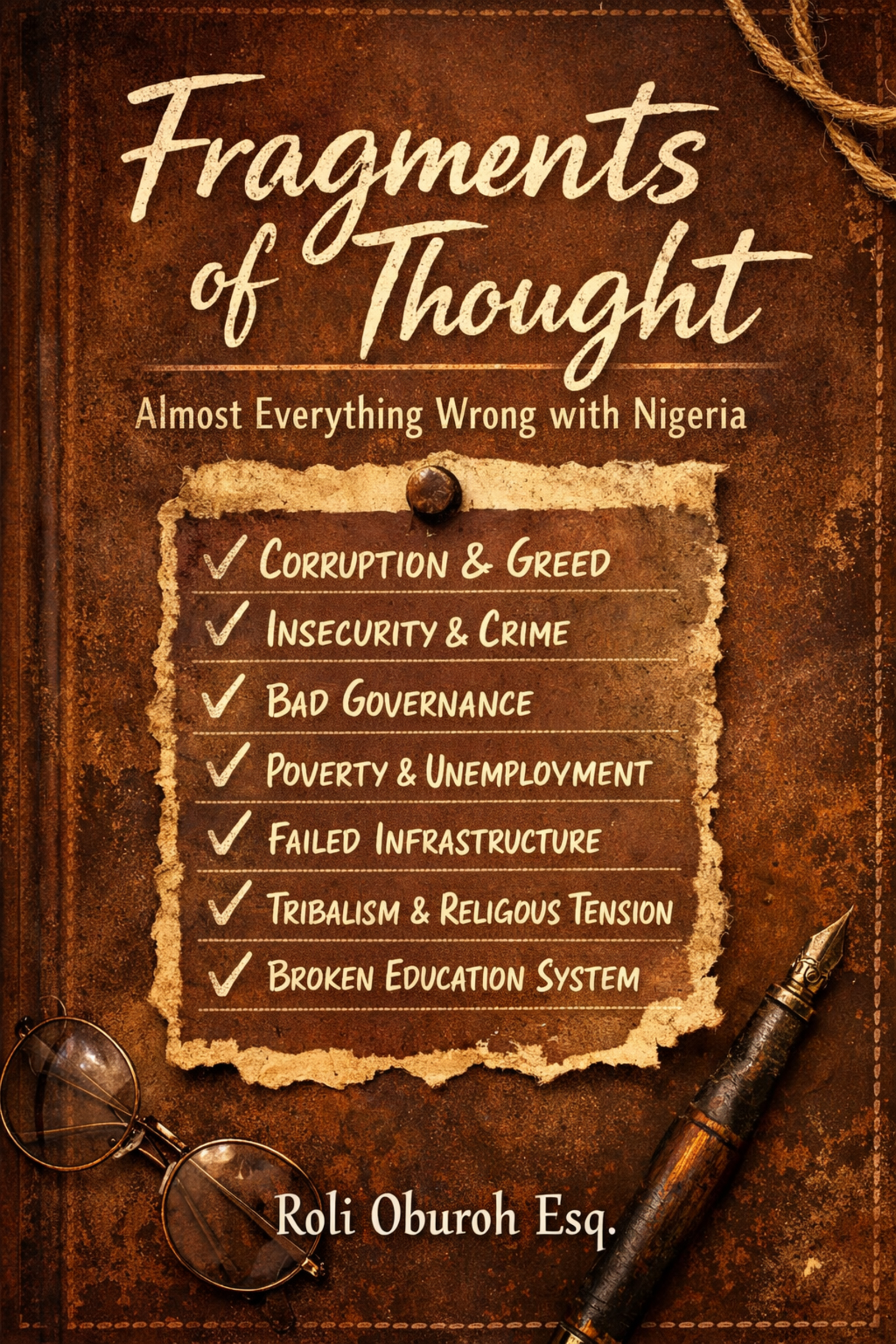 Fragments of thoughts : Almost everything wrong with Nigeria.