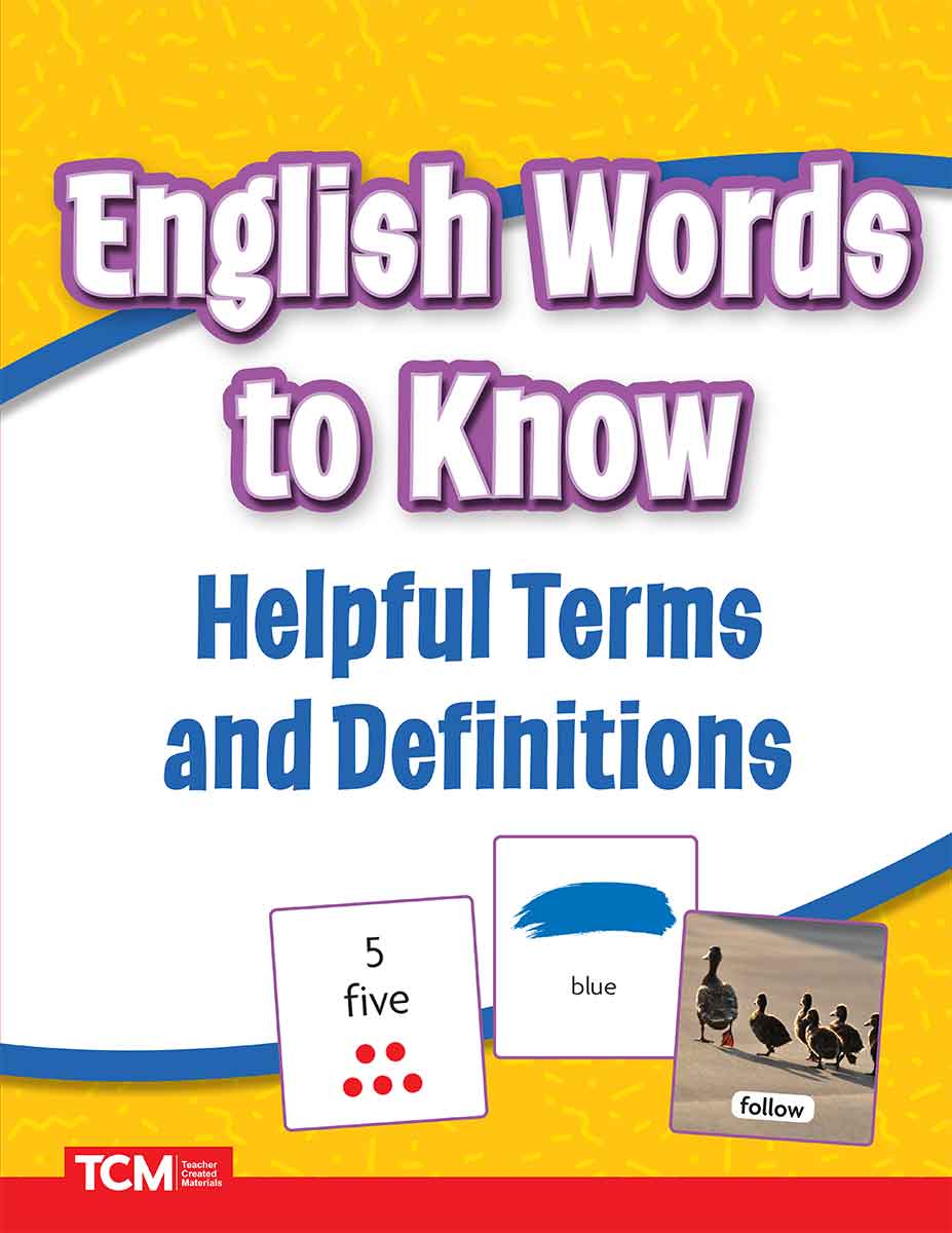 English Words to Know: Helpful Terms and Definitions Read-along ebook