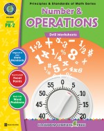 Number & Operations - Drill Sheets Gr. PK-2