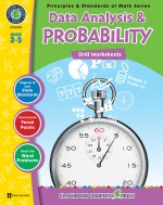 Data Analysis & Probability - Drill Sheets Gr. 3-5