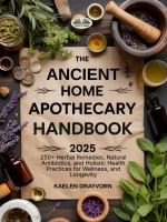The Ancient Home Apothecary Handbook 2025: 250+ Herbal Remedies, Natural Antibiotics, And Holistic Health Practices For Wellness, And Longevity