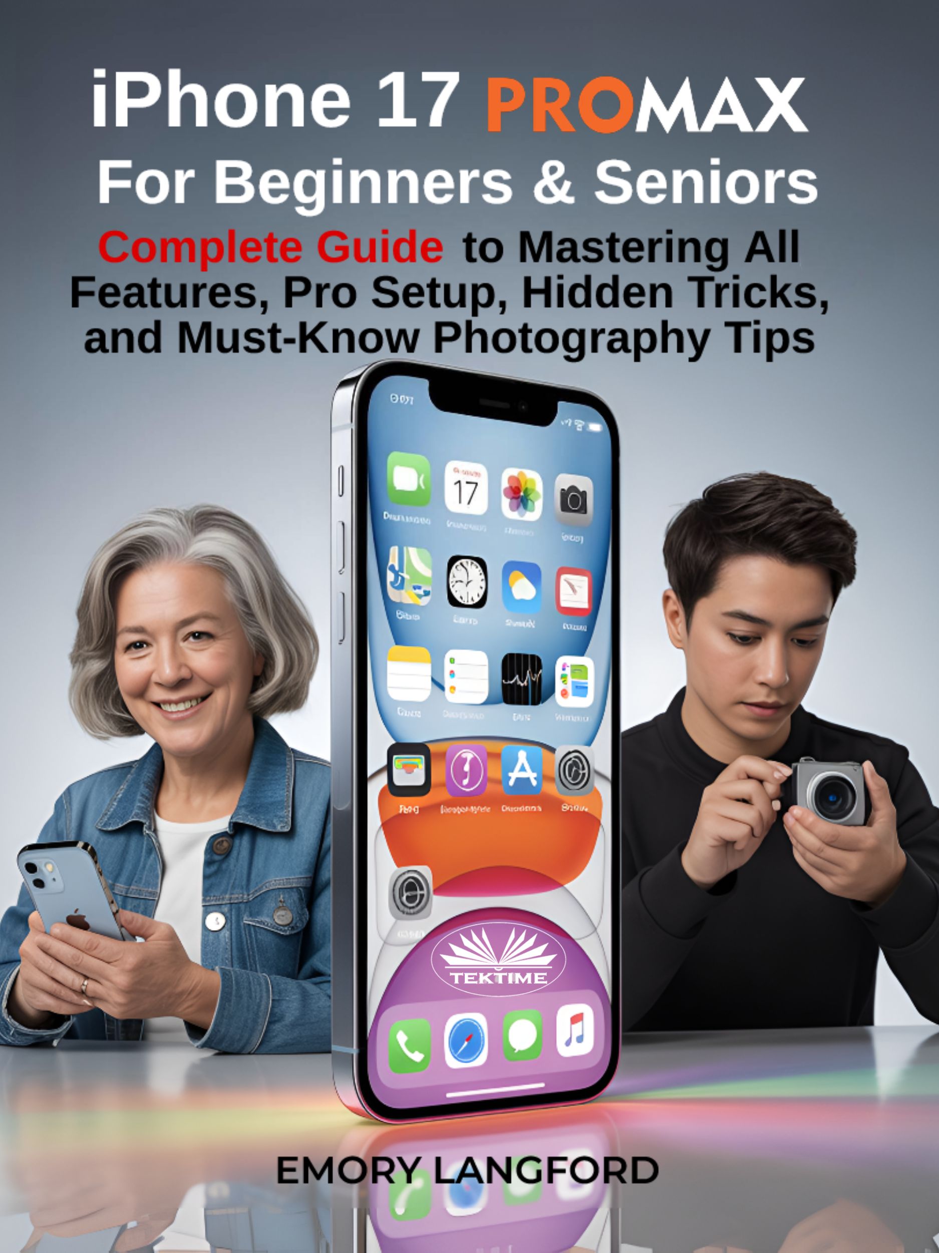 IPhone 17 Pro Max For Beginners & Seniors: Complete Guide To Mastering All Features, Pro Setup, Hidden Tricks, And Must-Know Photography Tips